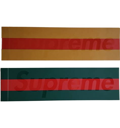 supreme gucci box logo release date|supreme box company logo.